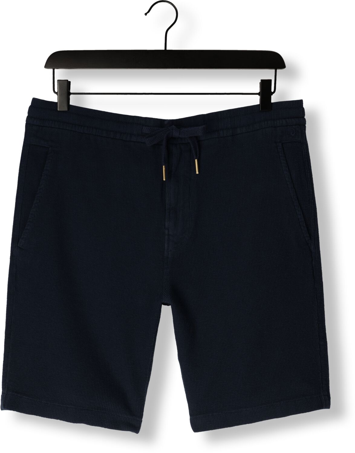CAST IRON Heren Broeken Chino Shorts Structure Zwart