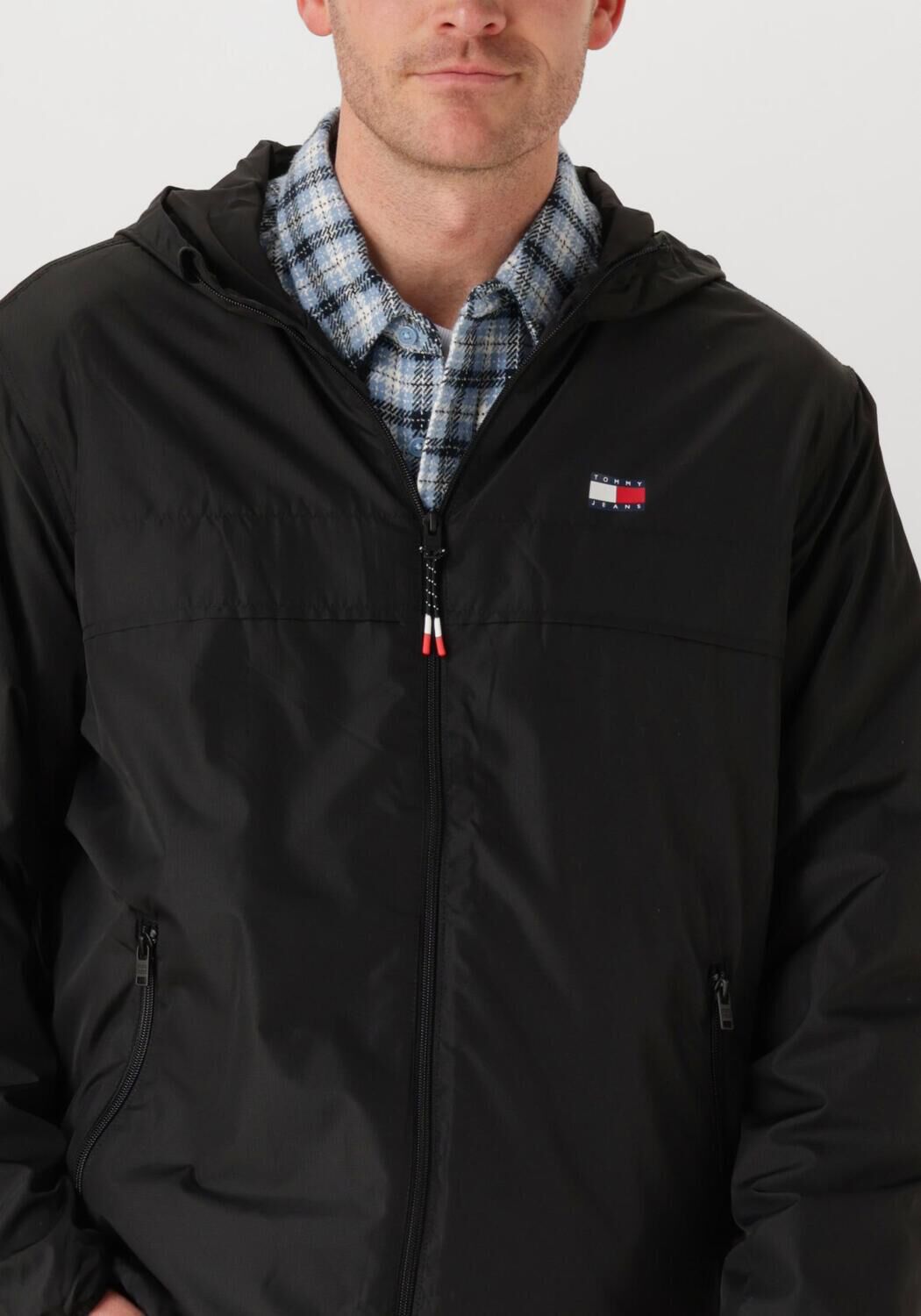 TOMMY JEANS Heren Jassen Tjm Fleece Lined Chicago Jacket Zwart