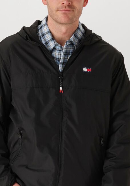 Zwarte TOMMY JEANS Jack TJM FLEECE LINED CHICAGO JACKET - large