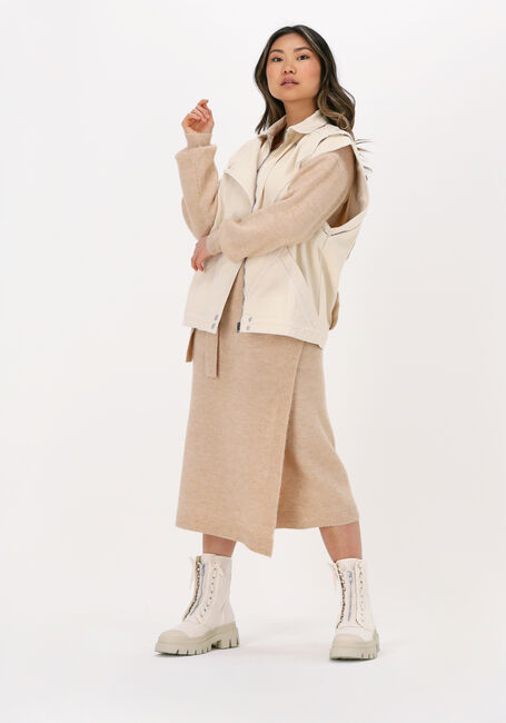 Creme CIRCLE OF TRUST Gilet LOULOU DNM GILET - large