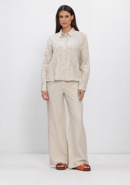 Ecru INWEAR Blouses DILANAIW PLEATED SHIRT - large