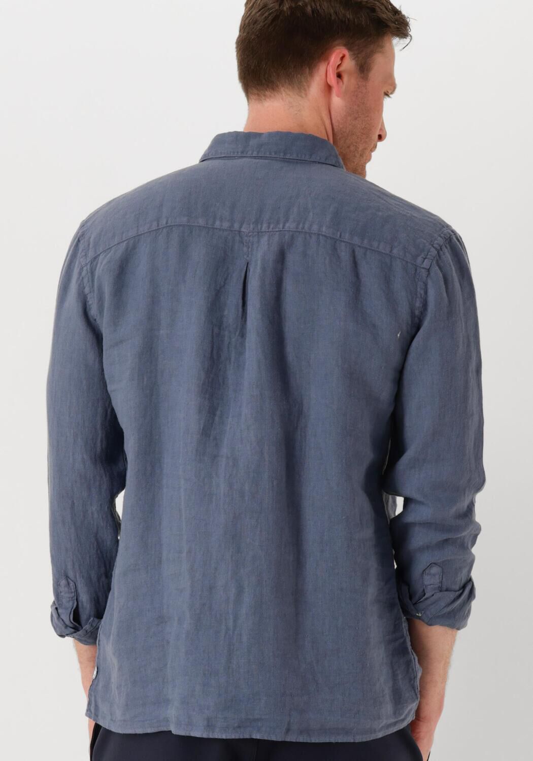 THE GOODPEOPLE Heren Overhemden Soho Donkerblauw