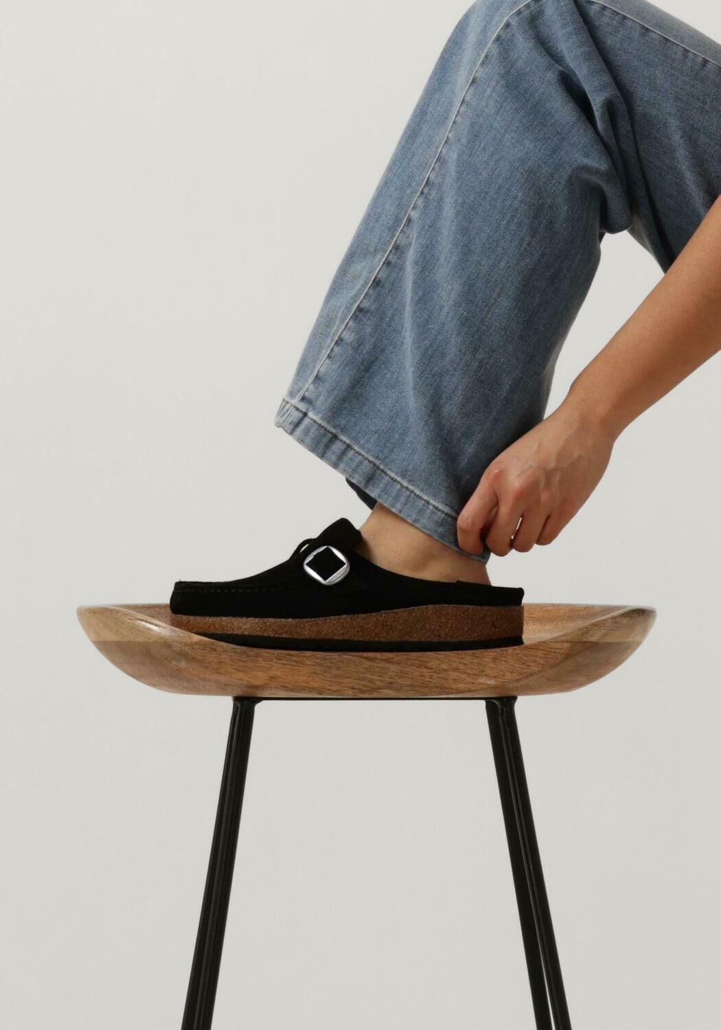 Zwarte BIRKENSTOCK Instappers BUCKLEY DAMES - large