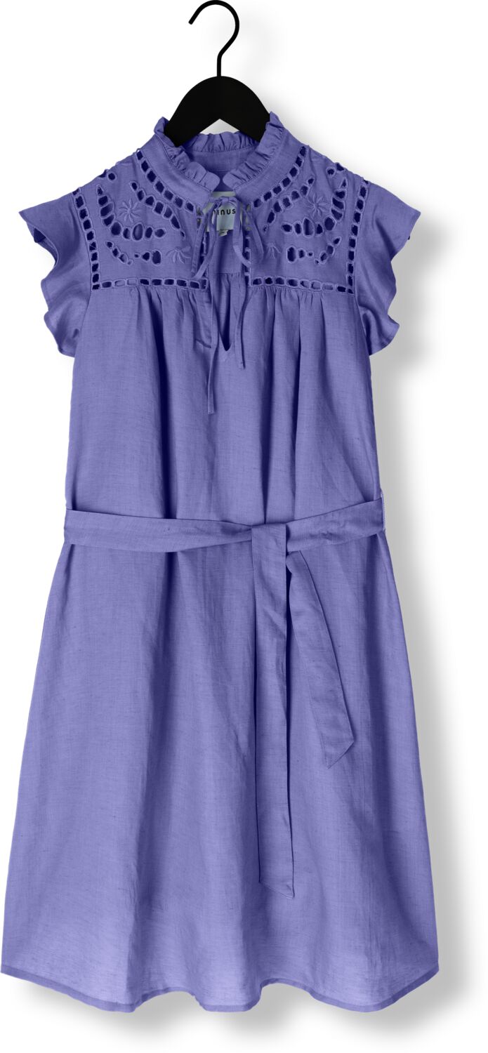 MINUS Dames Jurken Alaya Knee Length Dress Paars
