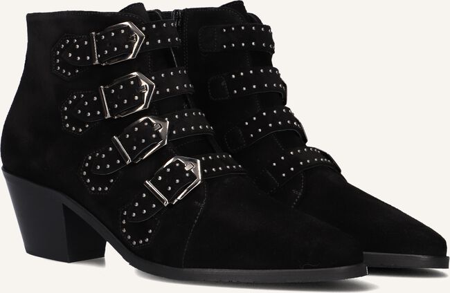 Zwarte PERTINI Enkellaarsjes 12368 Zwarte PERTINI Enkellaarsjes 12368 - large