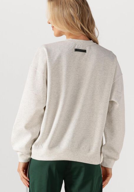 Lichtgrijze HAUTE L'AMITIÉ Trui STUDIO LOGO SWEAT - large