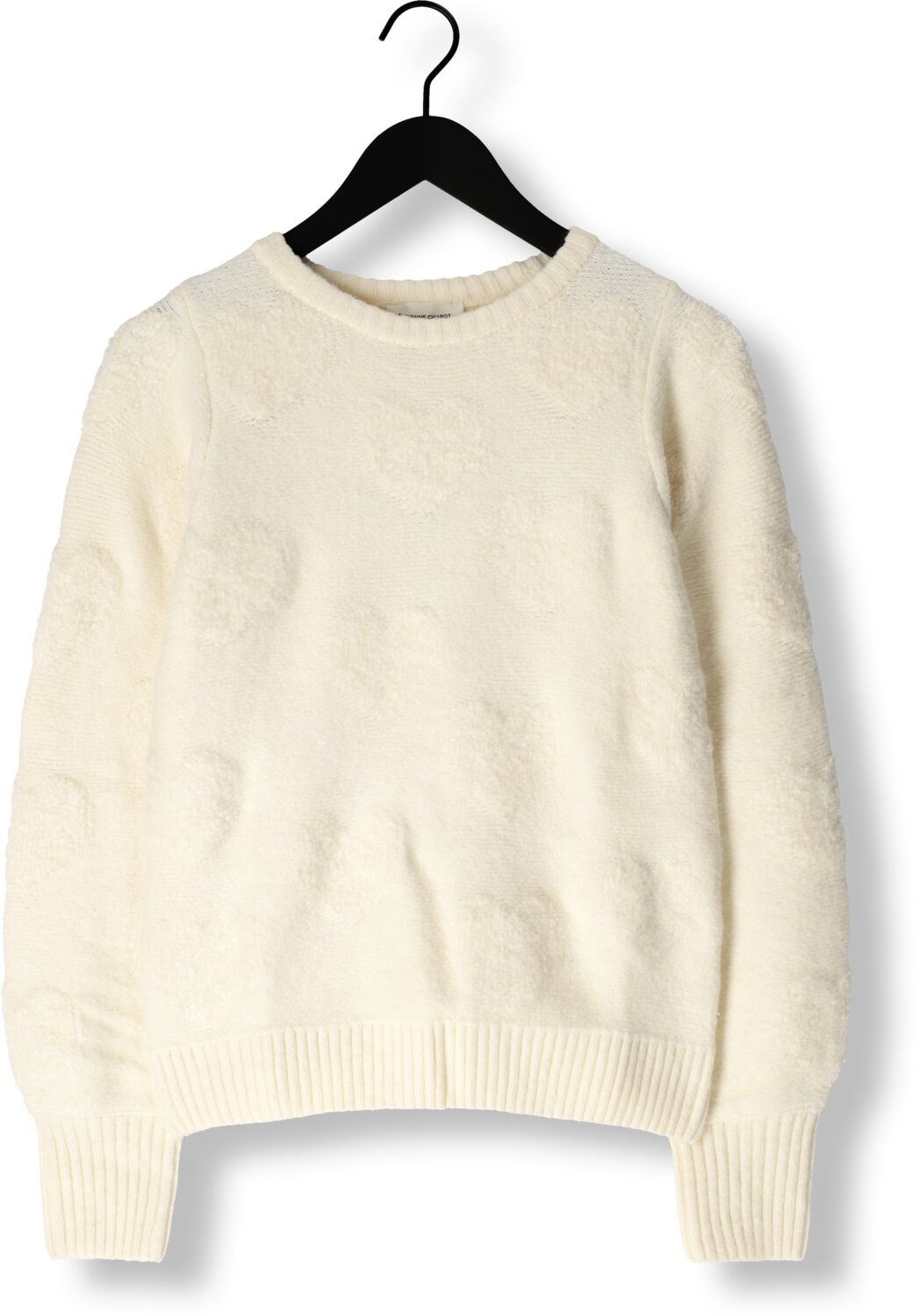 FABIENNE CHAPOT Dames Truien & Vesten Bibian Heart Pullover Ecru