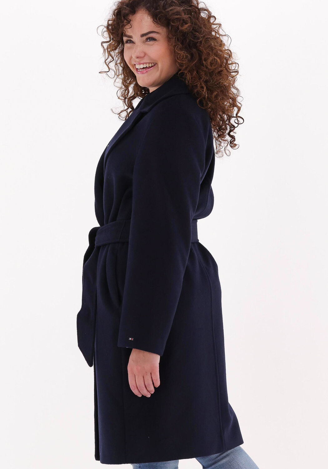 Belle long blend 2025 coat tommy hilfiger