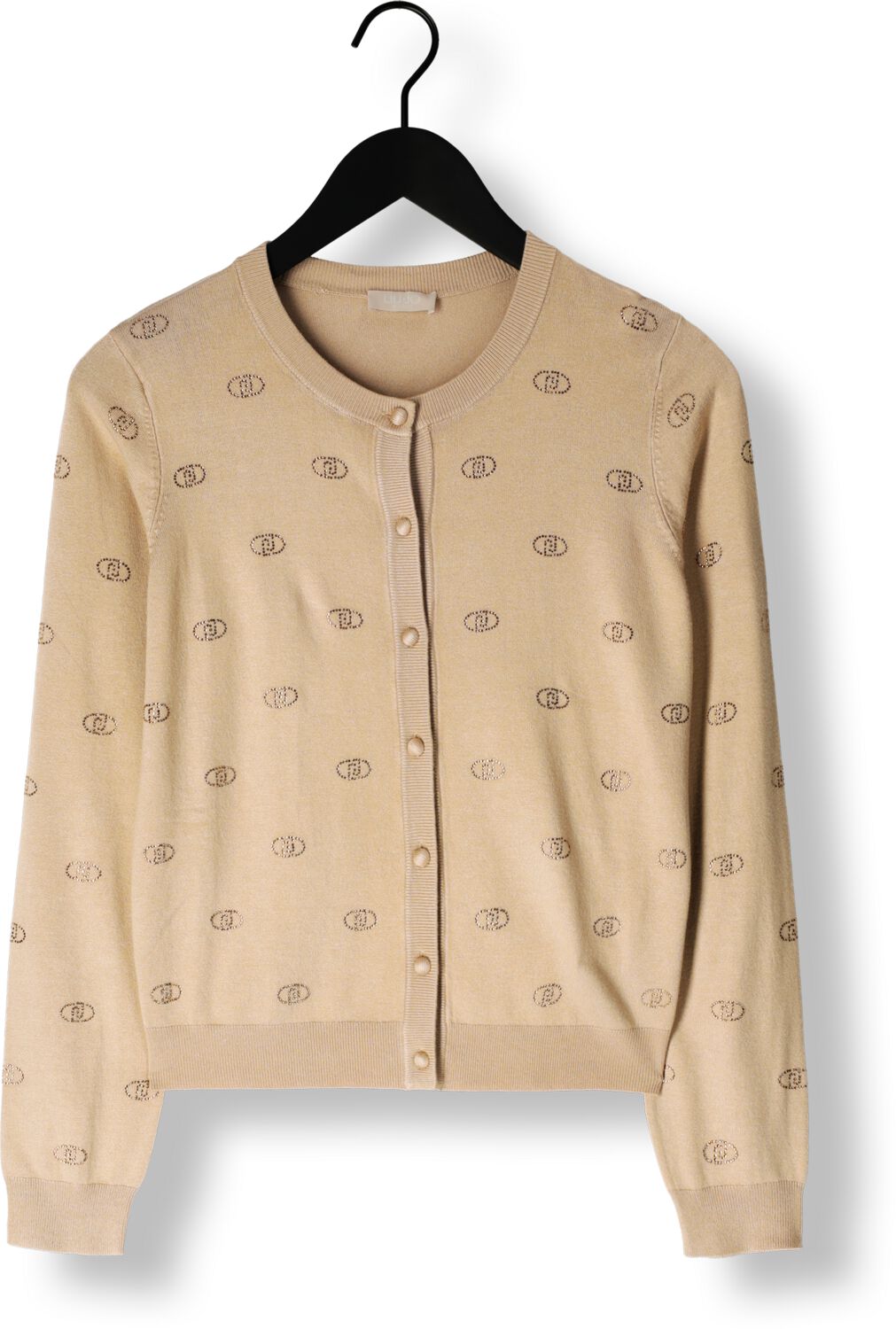LIU JO Dames Truien & Vesten Ecs Maglia Aperta M l Beige