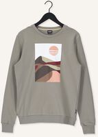 Khaki KULTIVATE Sweater SW SAHARA Khaki KULTIVATE Sweater SW SAHARA - medium