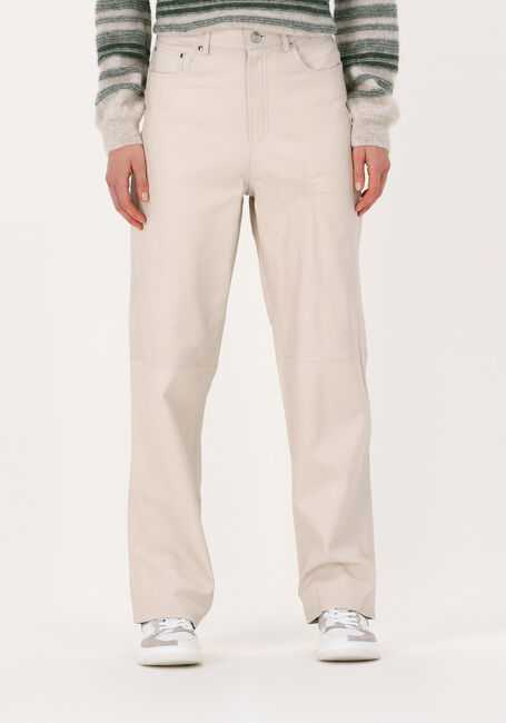 Witte GOOSECRAFT Wijde broek CLEO PANT - large