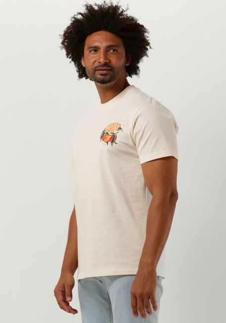 Gebroken wit WOODBIRD T-shirt RICS PEACH TEE - large