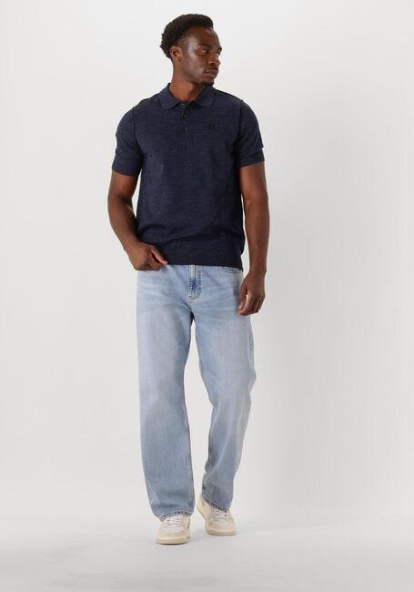 Donkerblauwe BUTCHER OF BLUE Polo LT CLIFDEN POLO - large