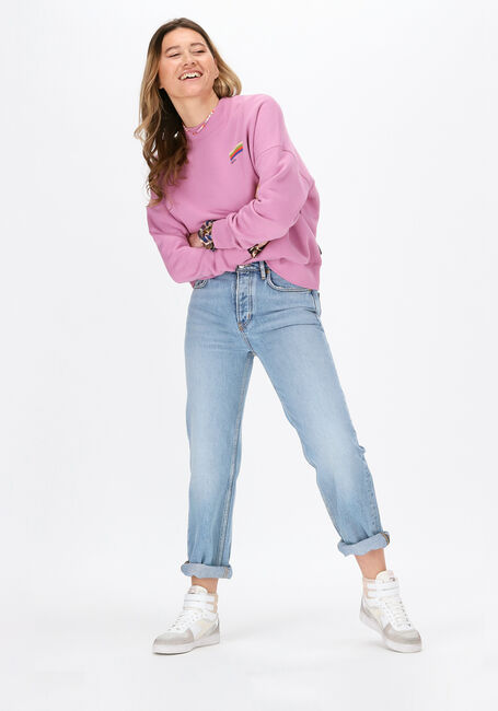 Roze SCOTCH & SODA Sweater OVERSIZED CREWNECK SWEAT WITH - large