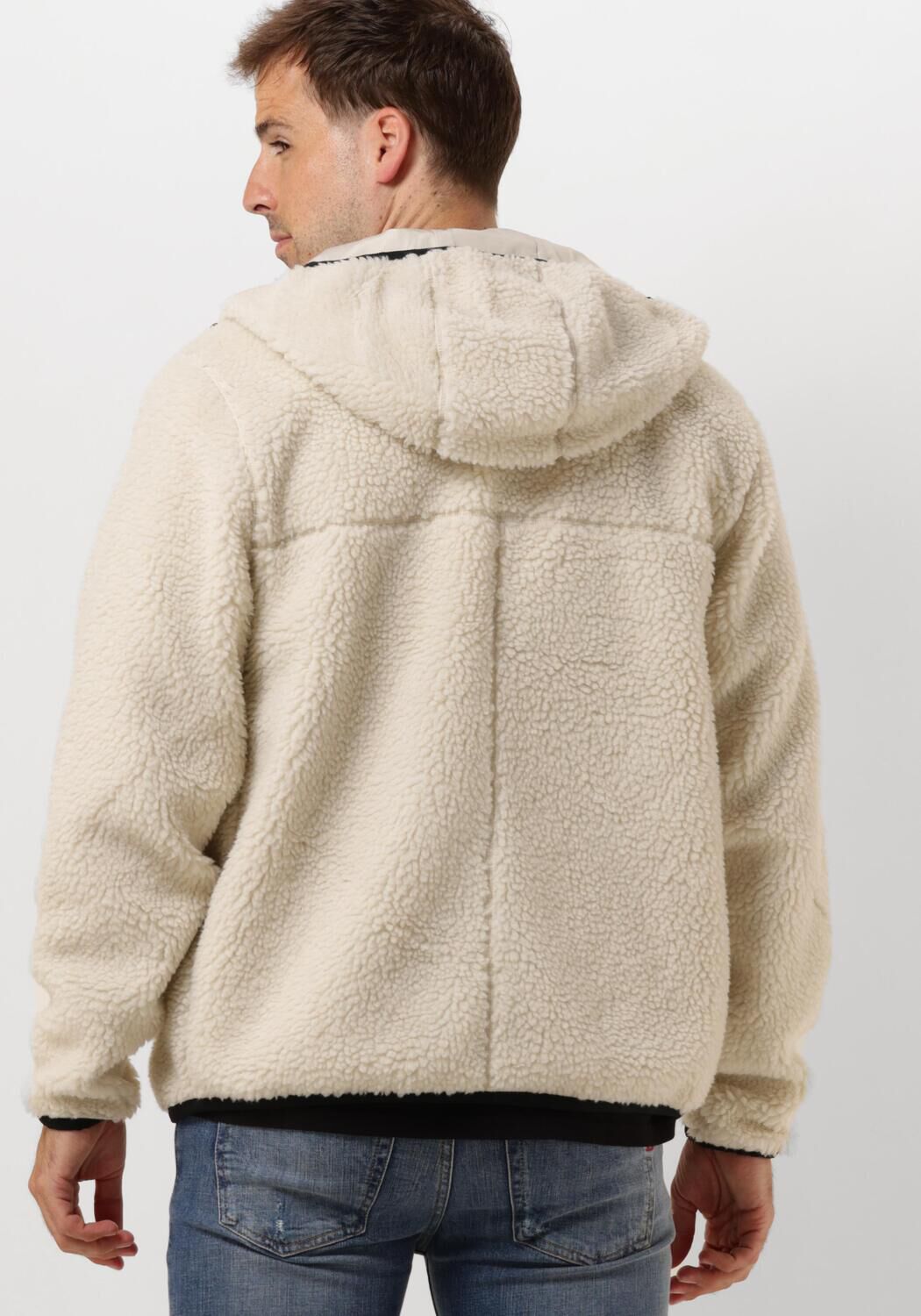 TOMMY JEANS Heren Truien & Vesten Tjm Reg Badge Teddy Beige