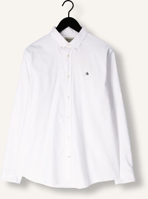 Witte SCOTCH & SODA Casual overhemd ESSENTIALS - ORGANIC OXFORD REGULAR FIT SHIRT Witte SCOTCH & SODA Casual overhemd ESSENTIALS - ORGANIC OXFORD REGULAR FIT SHIRT - large