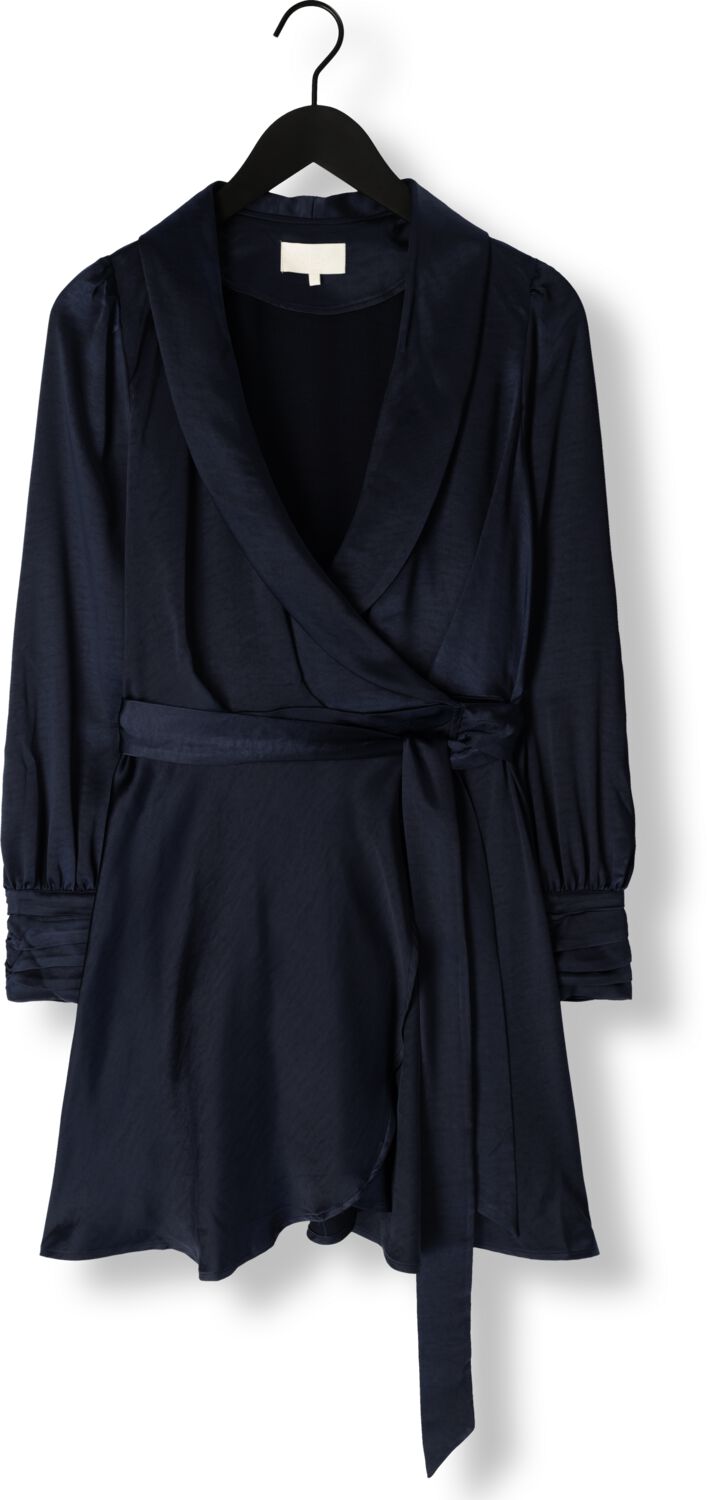 NOTRE-V Dames Jurken Nv-doris Satin Dress Donkerblauw
