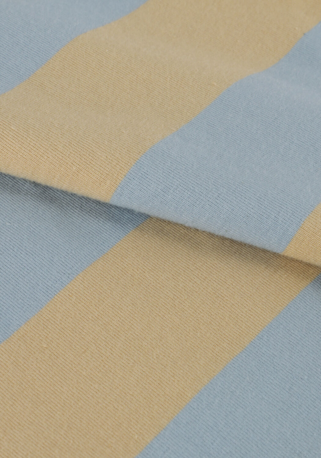 Lichtblauwe DAILY7 T-shirt T-SHIRT BIG STRIPE - large