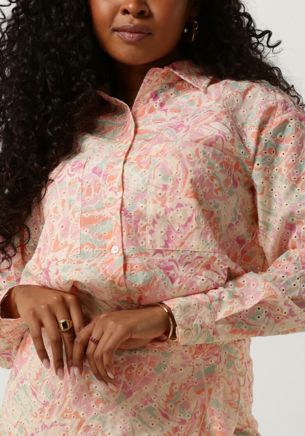 REFINED DEPARTMENT Dames Blouses Jazzy Roze