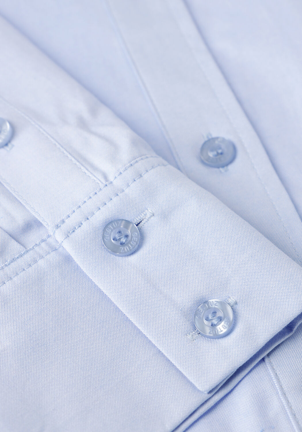 Lichtblauwe GESTUZ Blouses GZYORK SHIRT - large