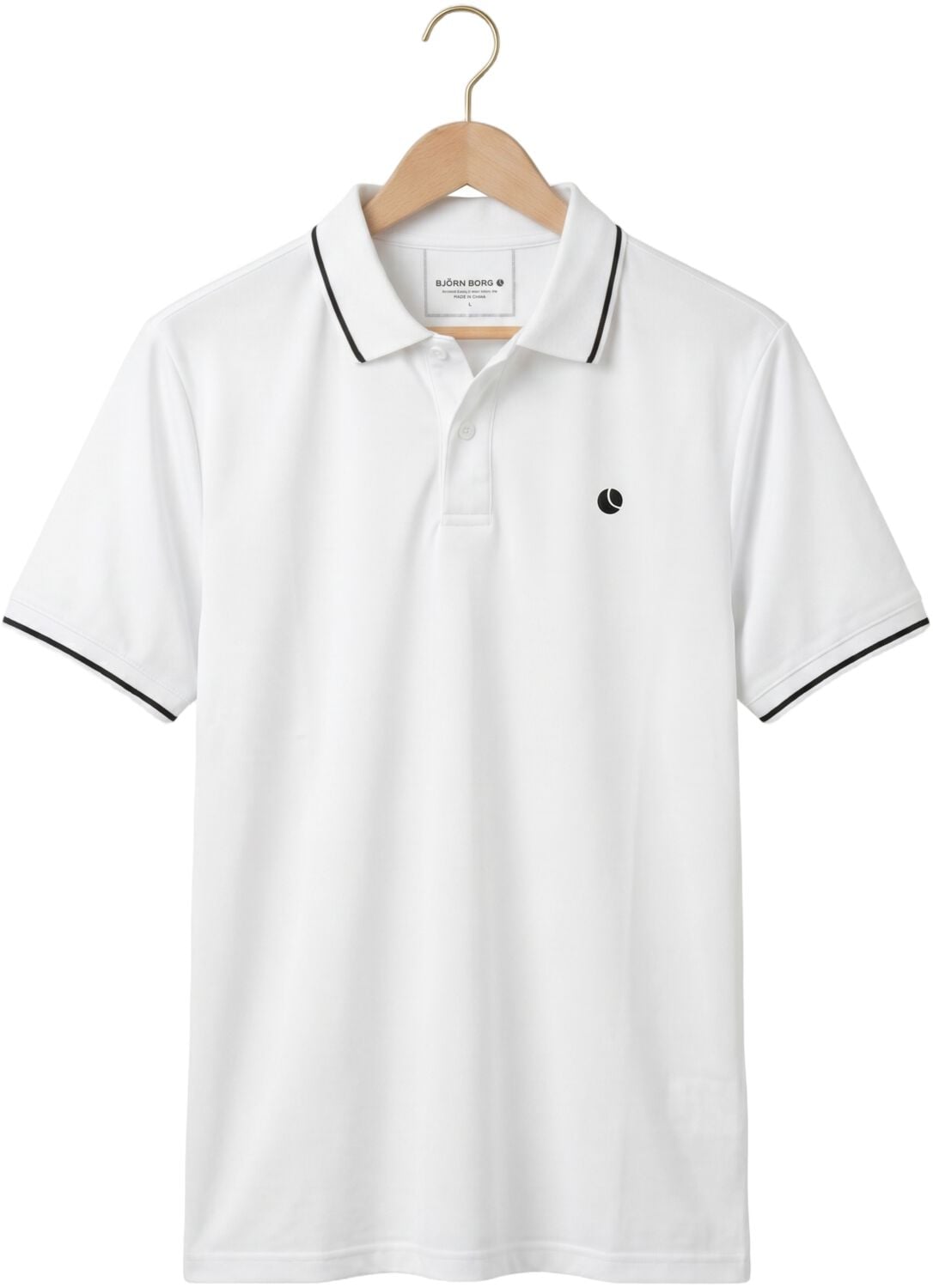 Bjorn Borg Heren Polo's & T-shirts Ace Polo Shirt - Wit, foto 2