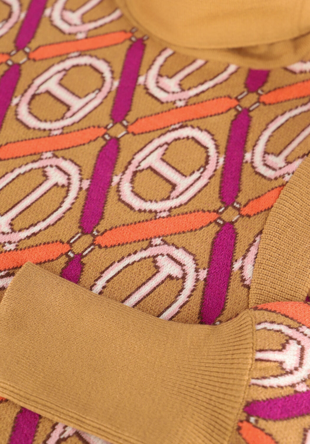 Camel SILVIAN HEACH Coltrui SWEATER KILLEN - large