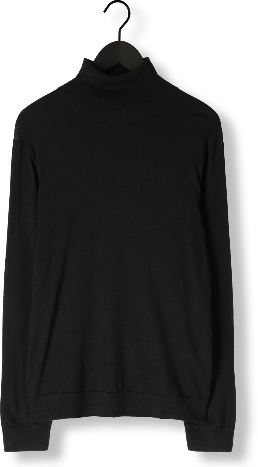 SELECTED HOMME Heren Truien & Vesten Slhtray Ls Knit Merino Roll Neck Zwart