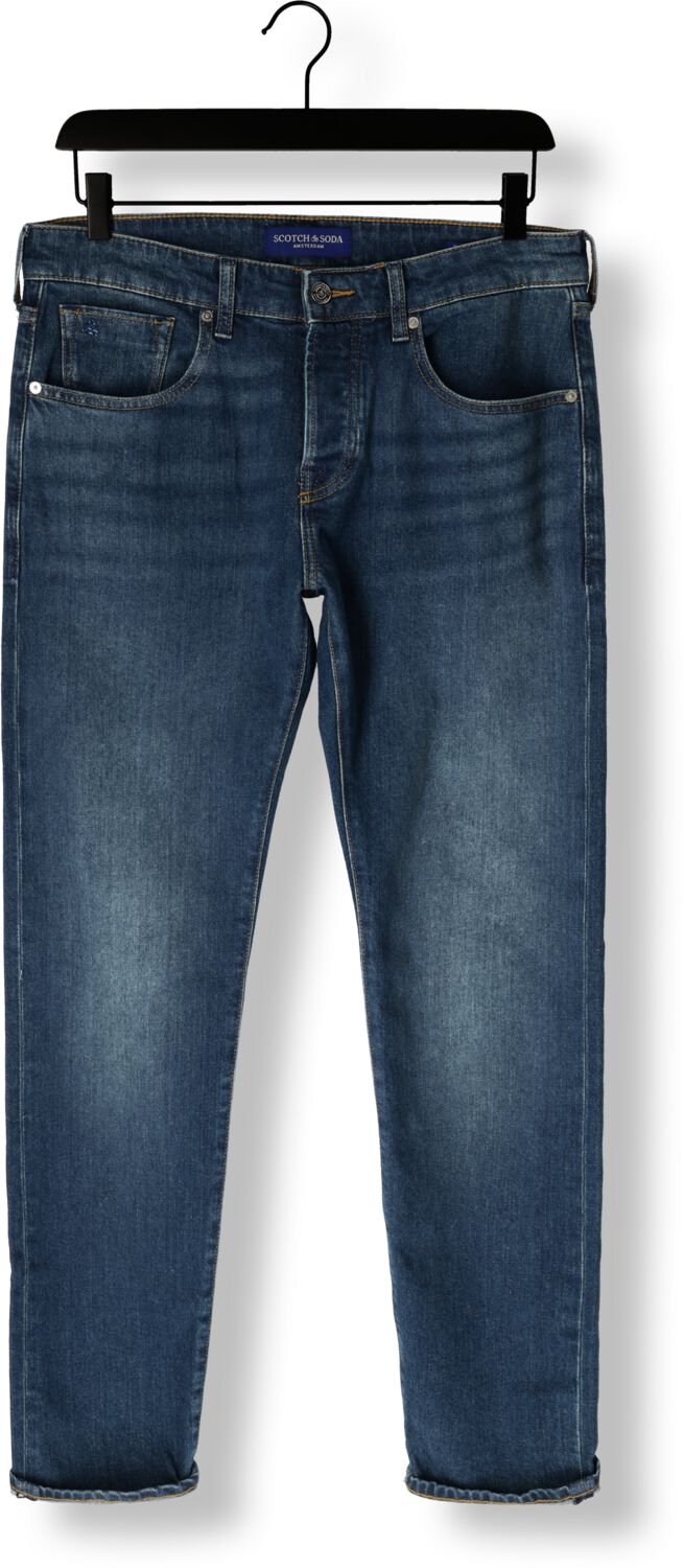 SCOTCH & SODA Heren Jeans Core Ralston Regular Slim Jeans Blauw