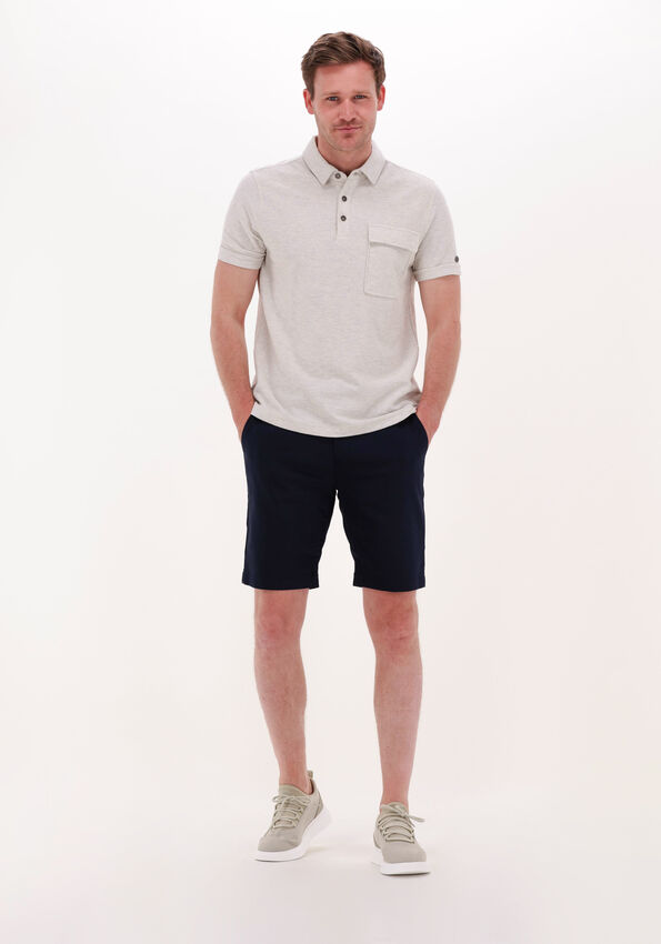 Donkerblauwe CAST IRON Korte broek CHINO SHORTS RISER STRETCH | Omoda