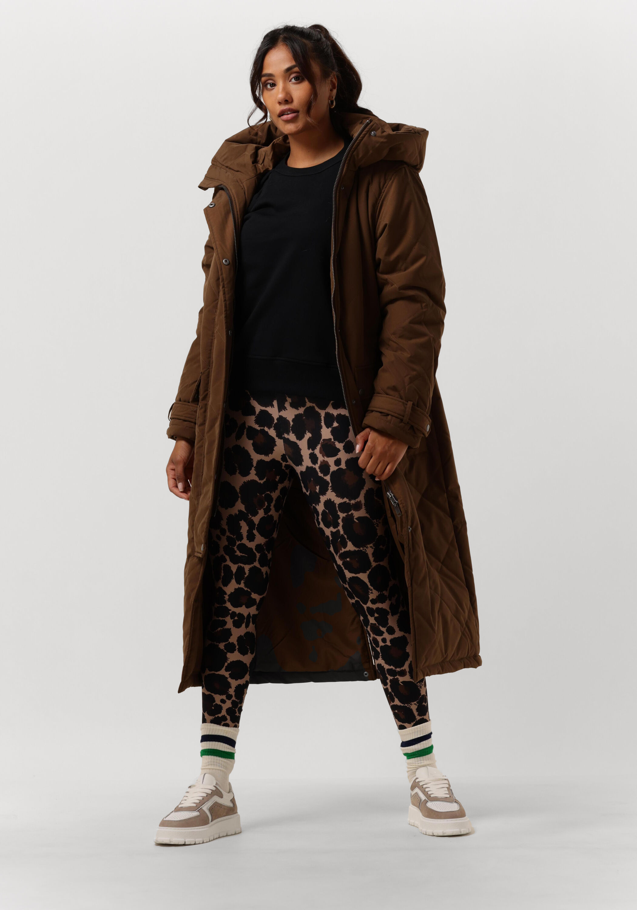 Vero Moda Tall VMNOE SHORT COATED JACKET - Winterjas - oatmeal/crème