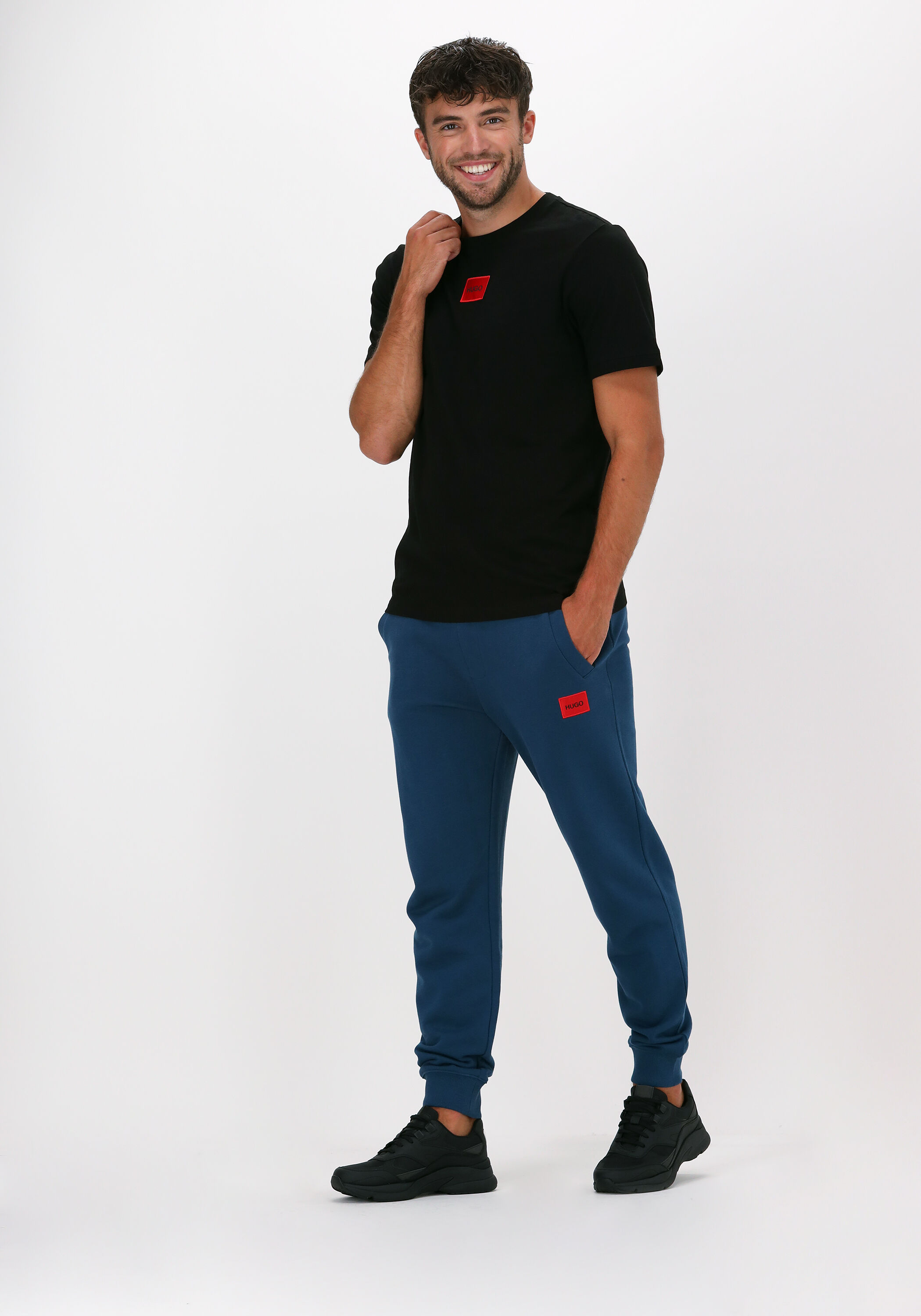 HUGO Camiseta De Manga Corta Diragolino212 Negro | Dressinn