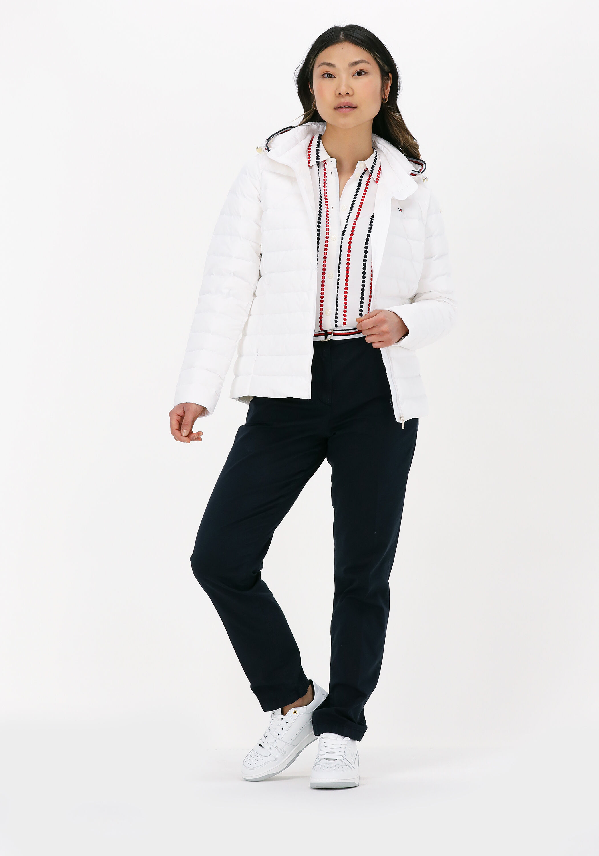 Witte tommy outlet hilfiger jas