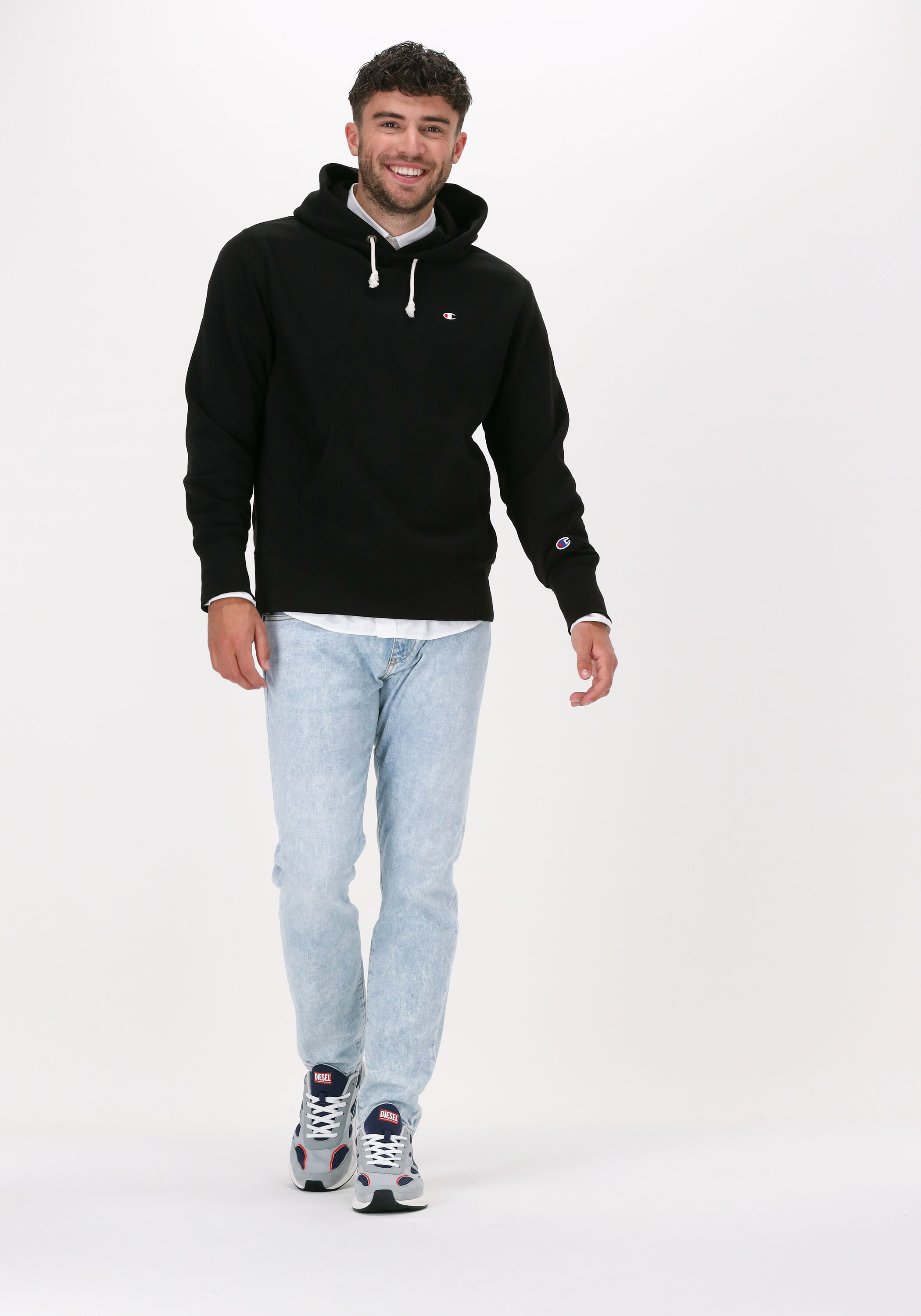 Champion sweater new arrivals zwart lyrics