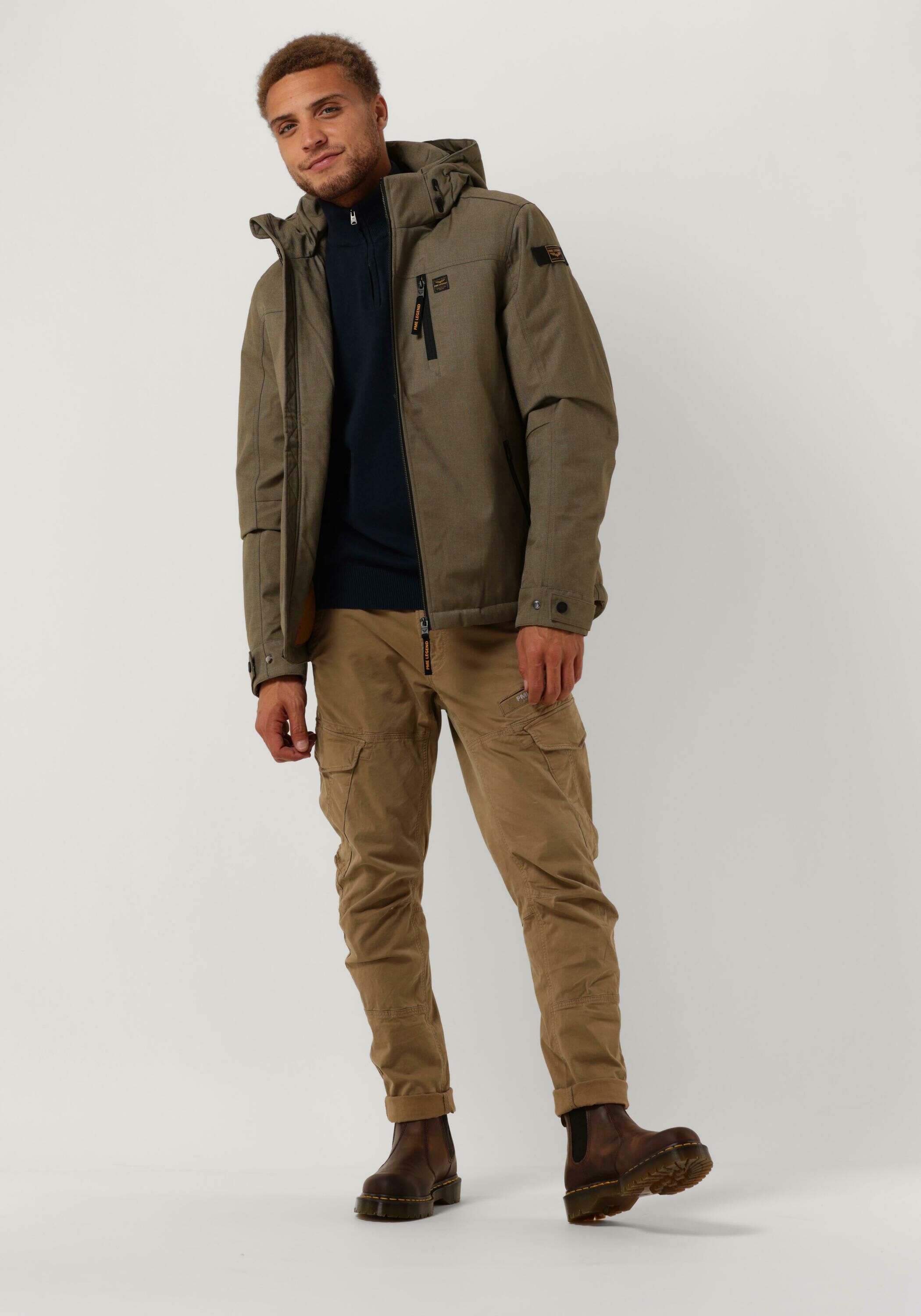 PME Semi Long Jacket STRATOR Melange - Langjacke Herren T-M