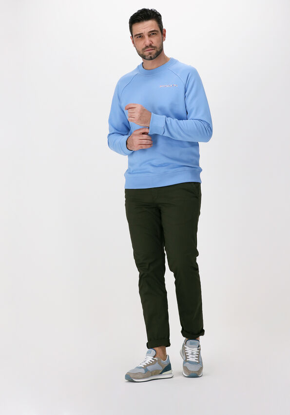 Donkergroene SCOTCH & SODA Chino STUART REGULAR SLIM-FIT | Omoda