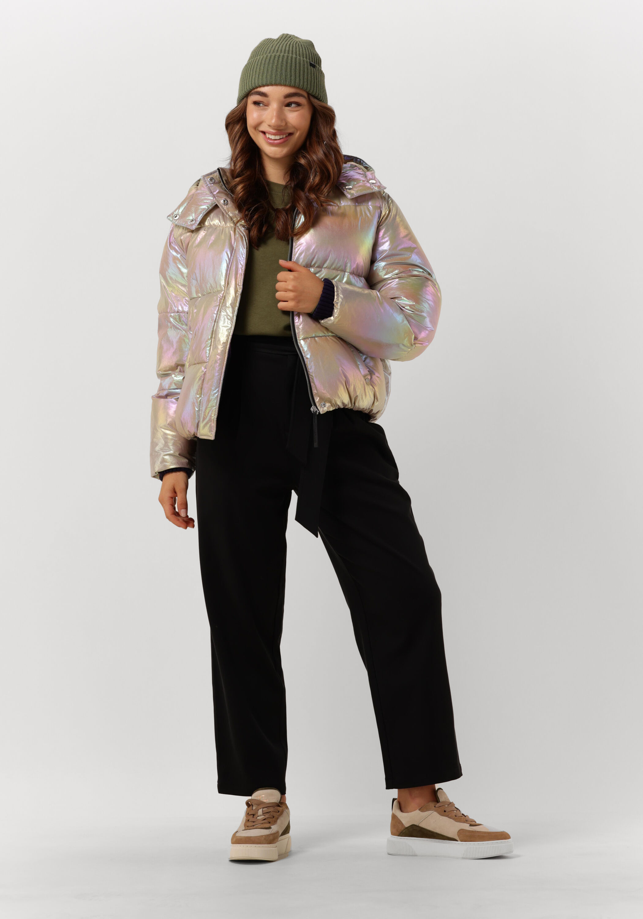 Mannen Puffer Jacket Lichtgewicht Hooded Gewatteerde