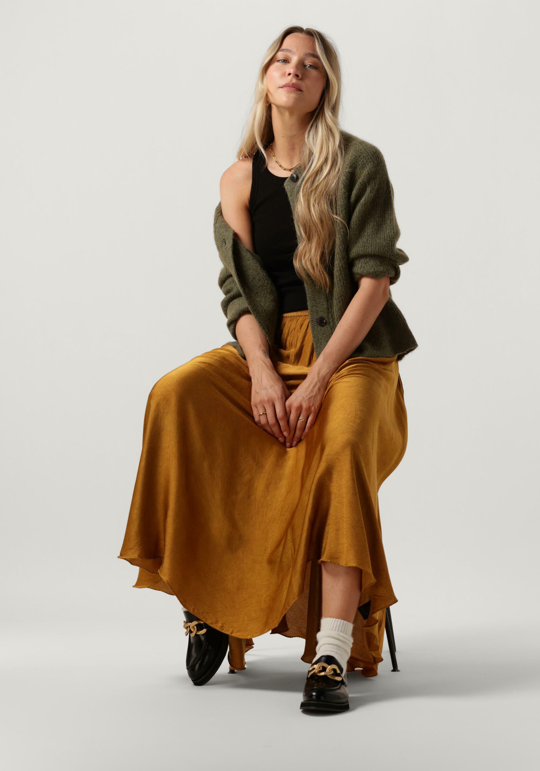 Selected FLULU LS NOOS - Vest - delicioso/bruin