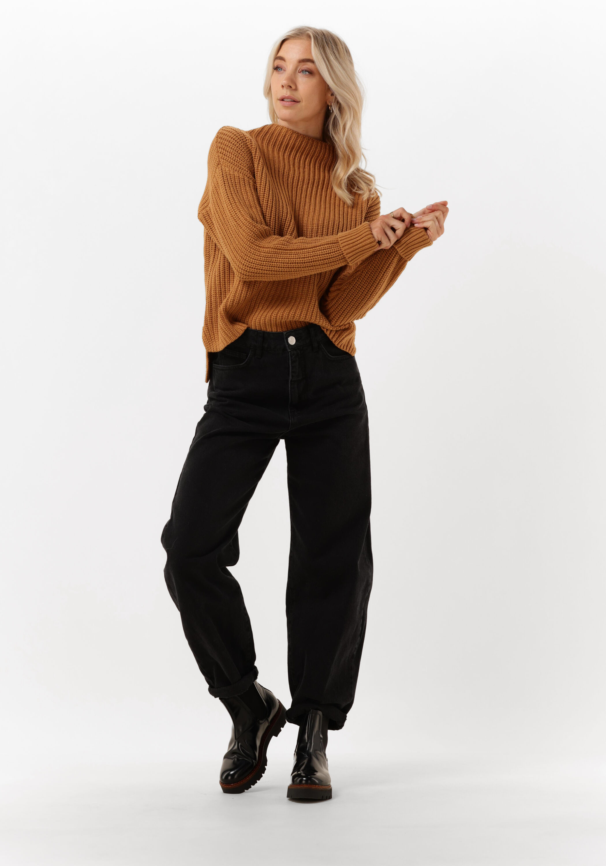 PIECES Damen Pullover Pclayana - Langarm Strickpullover