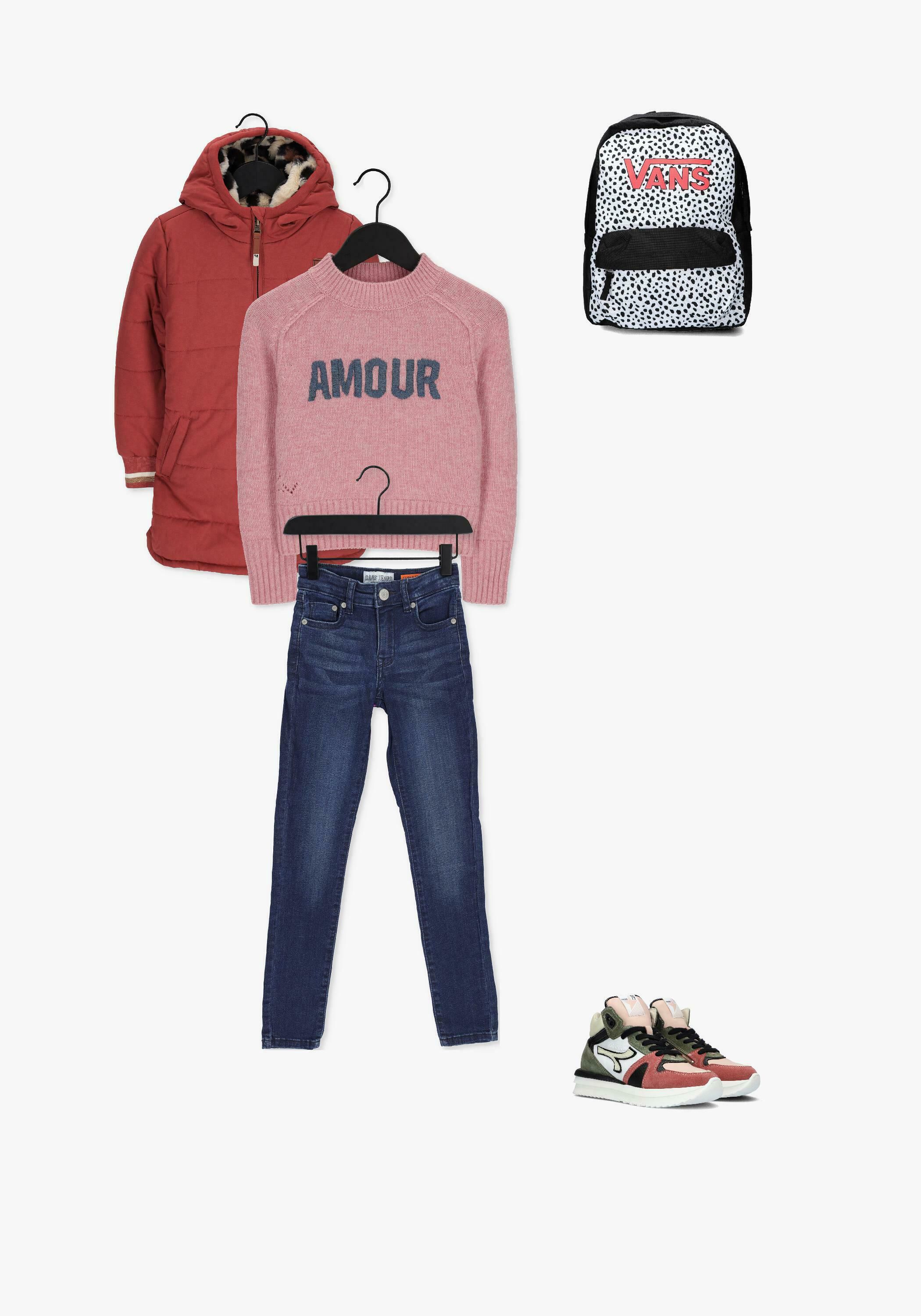 Zwarte VANS Rugtas GR GIRLS REALM BACKPACK DALMATIAN | Omoda