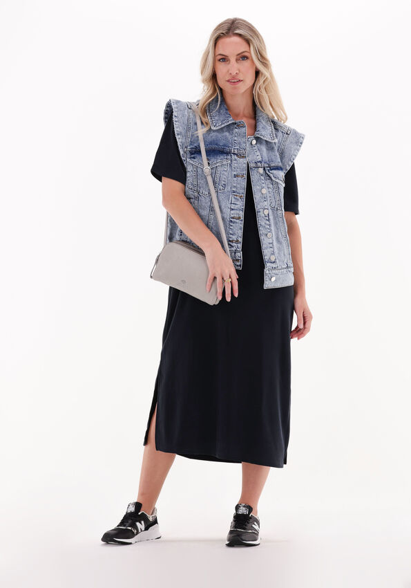 Zwarte MINUS Midi jurk BRINLEY DRESS | Omoda