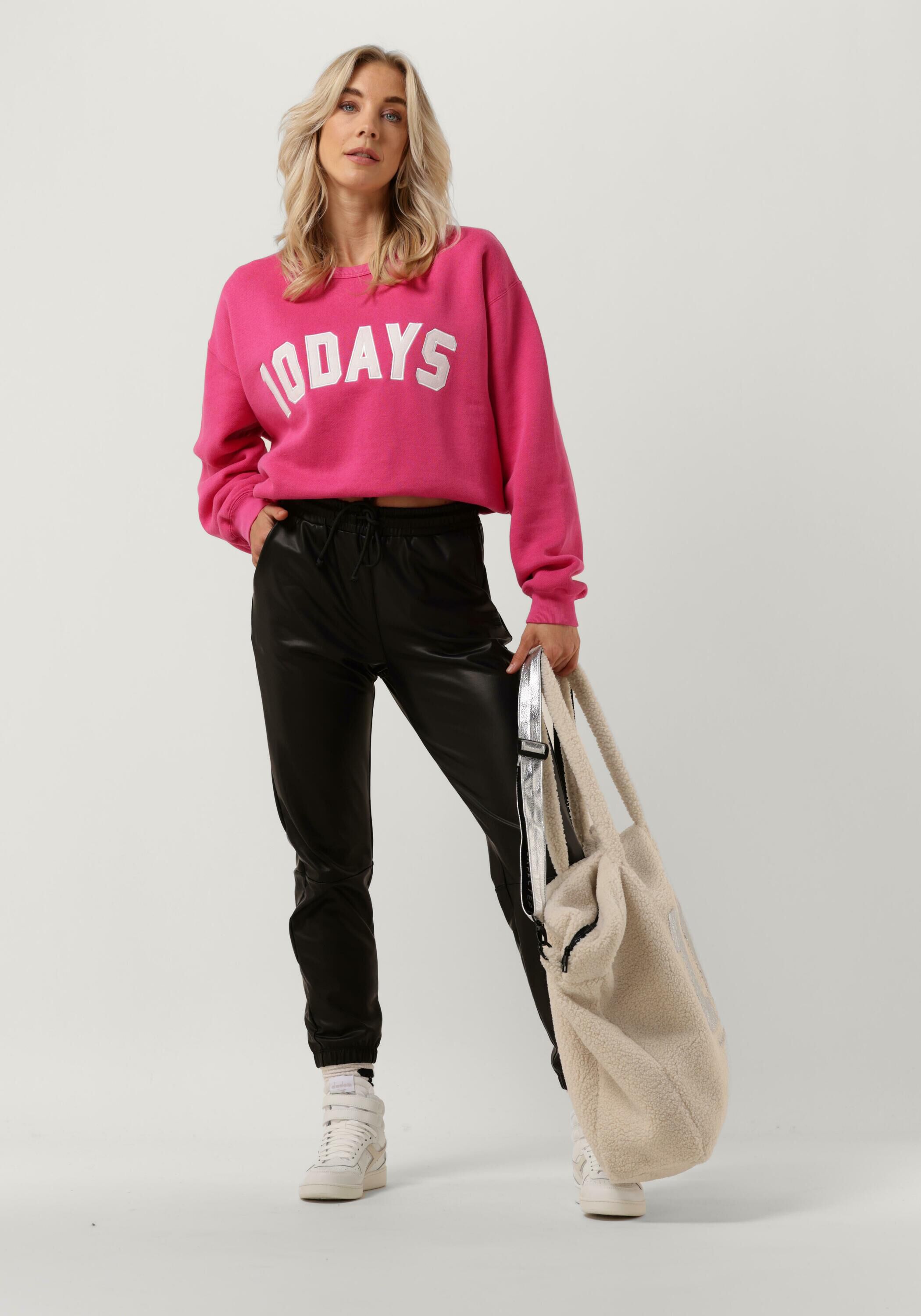 10 days trui roze clearance