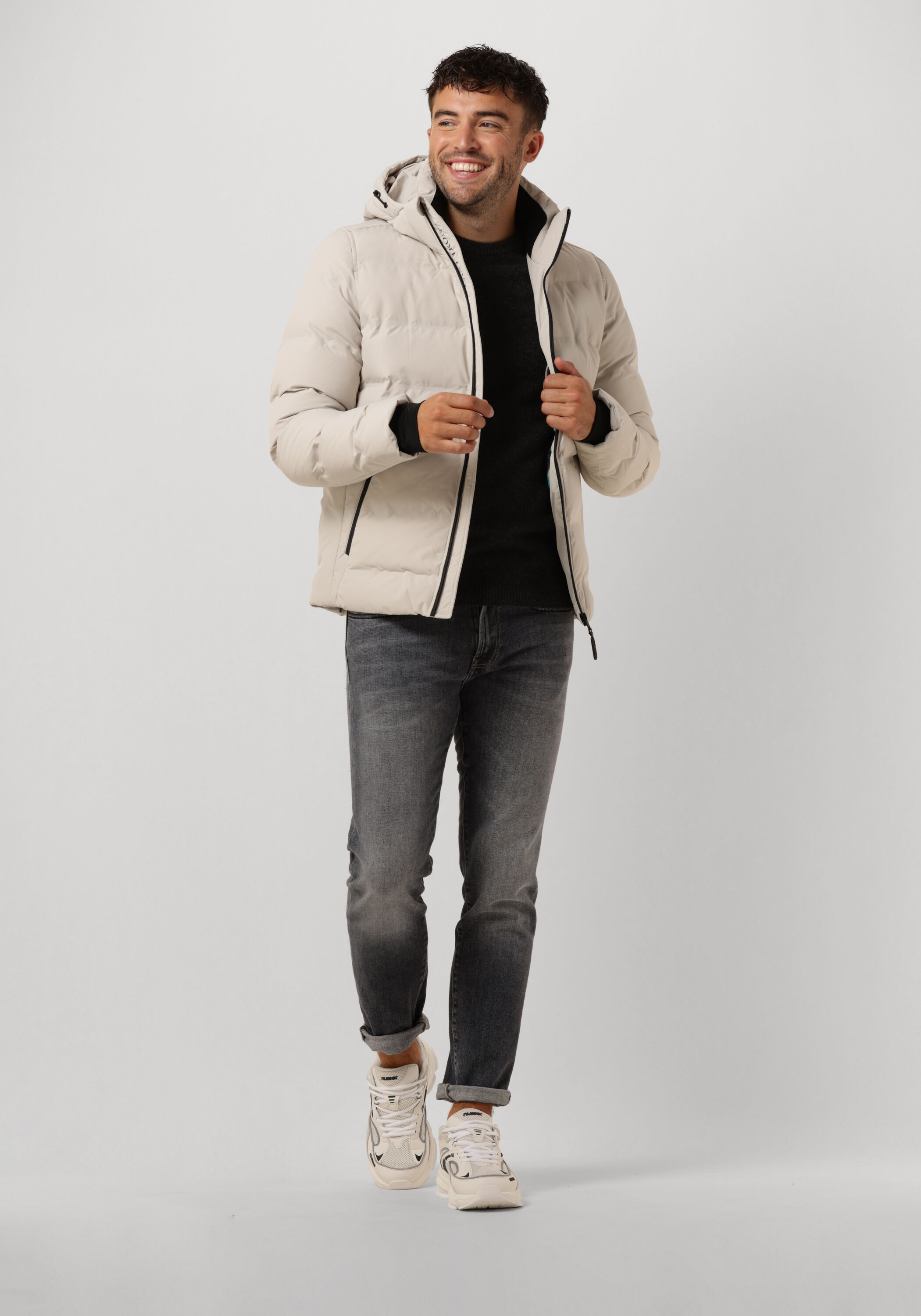 Tommy Hilfiger Outdoorjack PORTLAND HOODED JACKET met waterafstotende