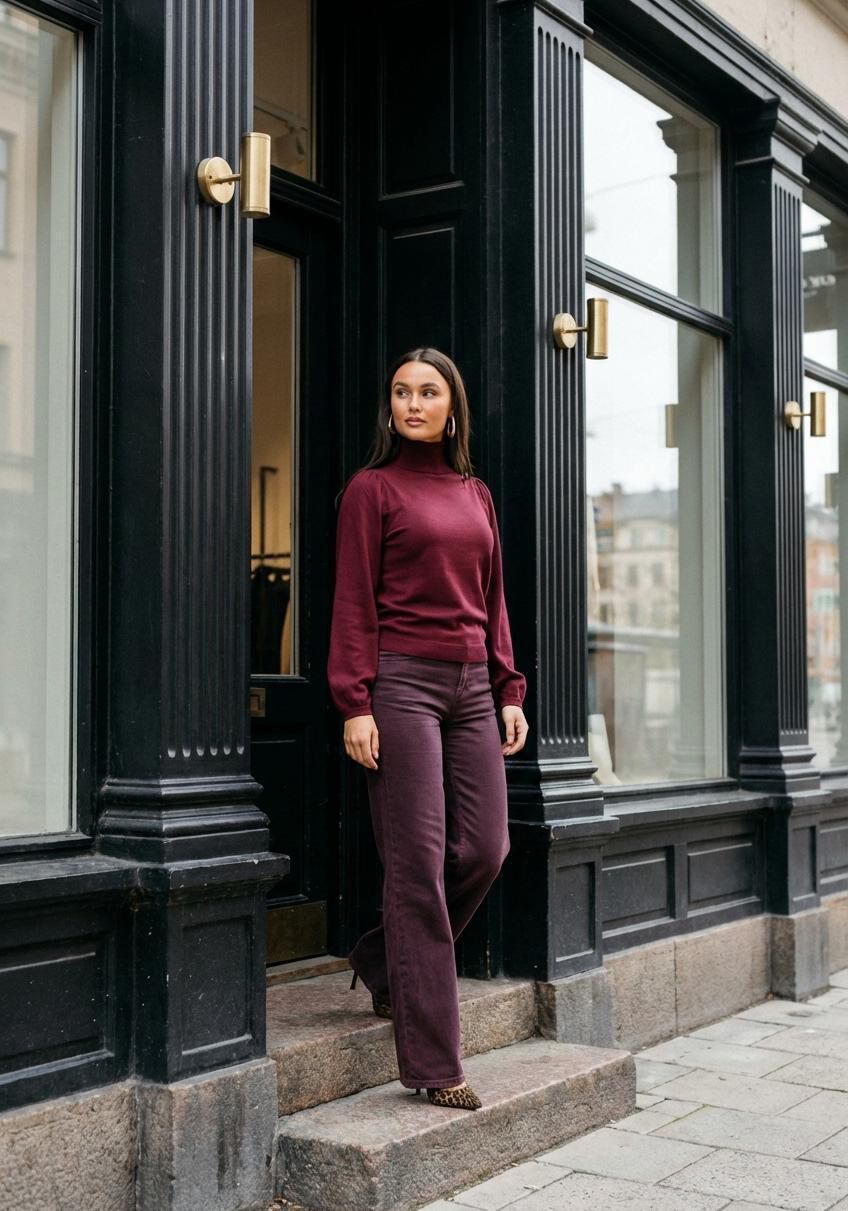 Bordeaux FABIENNE CHAPOT Trui MOLLY PULLOVER | Omoda
