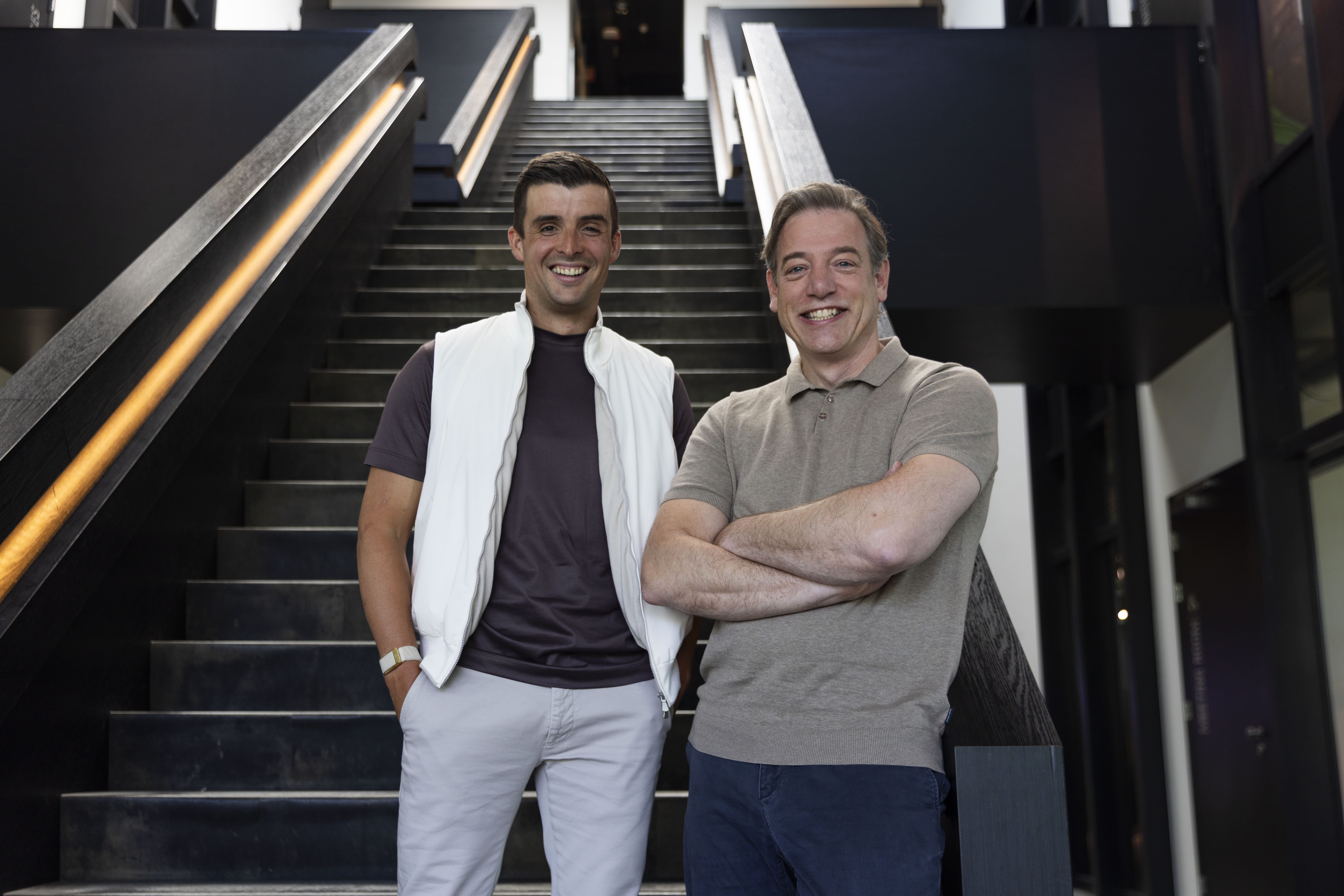 Jan Baan en Martijn Hagman