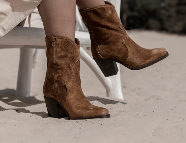 Schoenen Laarzen Enkellaarzen Windsor Enkellaarzen bruin casual uitstraling 