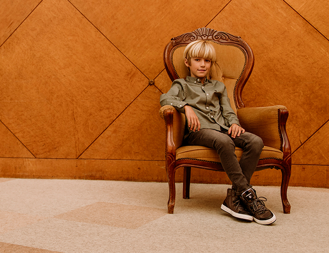 Vingino sneakers bruin