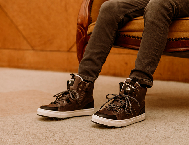 Vingino sneakers bruin