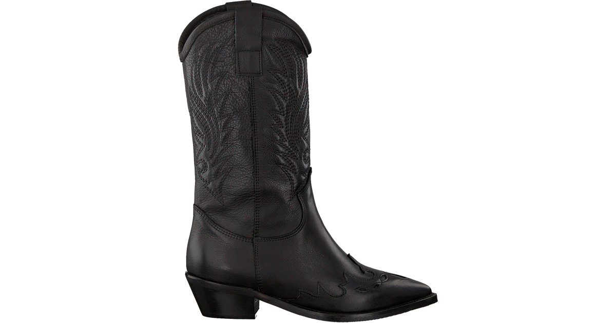 Zwarte OMODA Cowboylaarzen CHARLI | Omoda