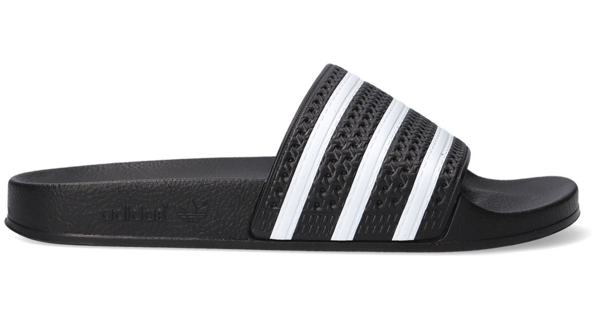 Zwarte ADIDAS Badslippers ADILETTE MEN | Omoda