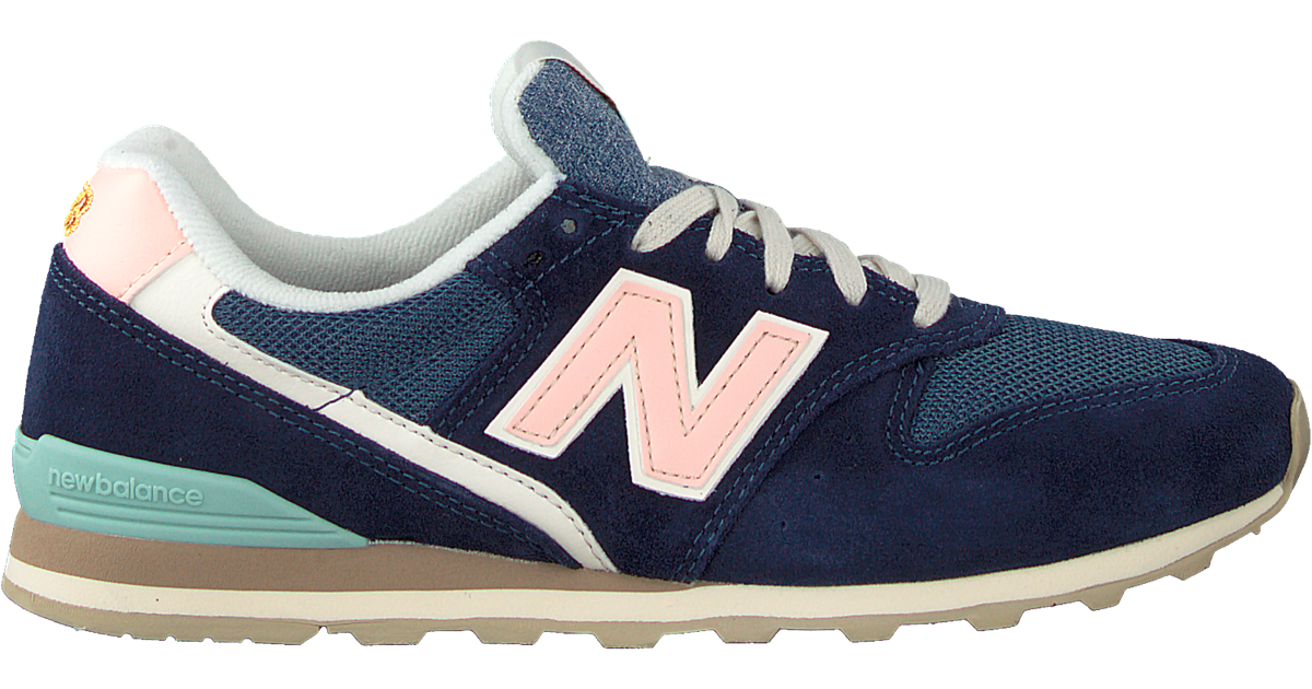 Blauwe NEW BALANCE Lage sneakers WL996 Omoda